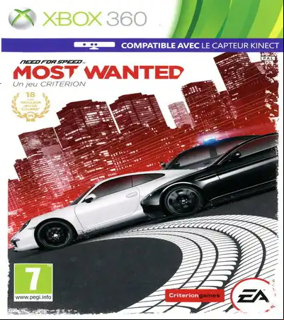 Need For Speed MOST WANTED (XBOX360)
